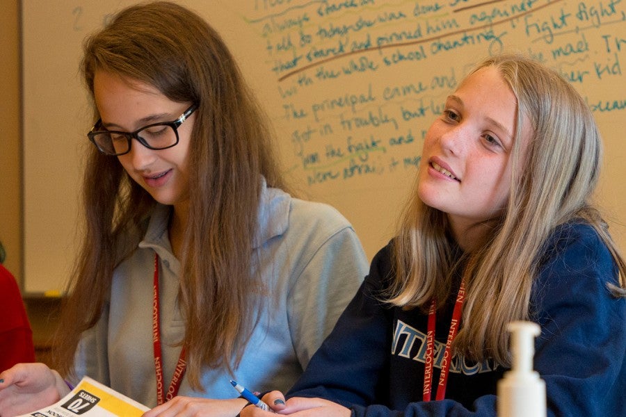 Intermediate creative writers.