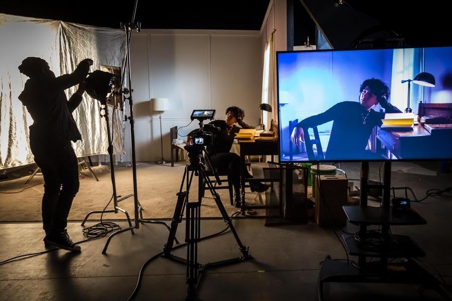 Cinematography class at Interlochen Arts Academy