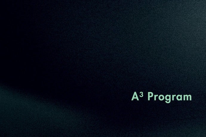 The A3 program logo
