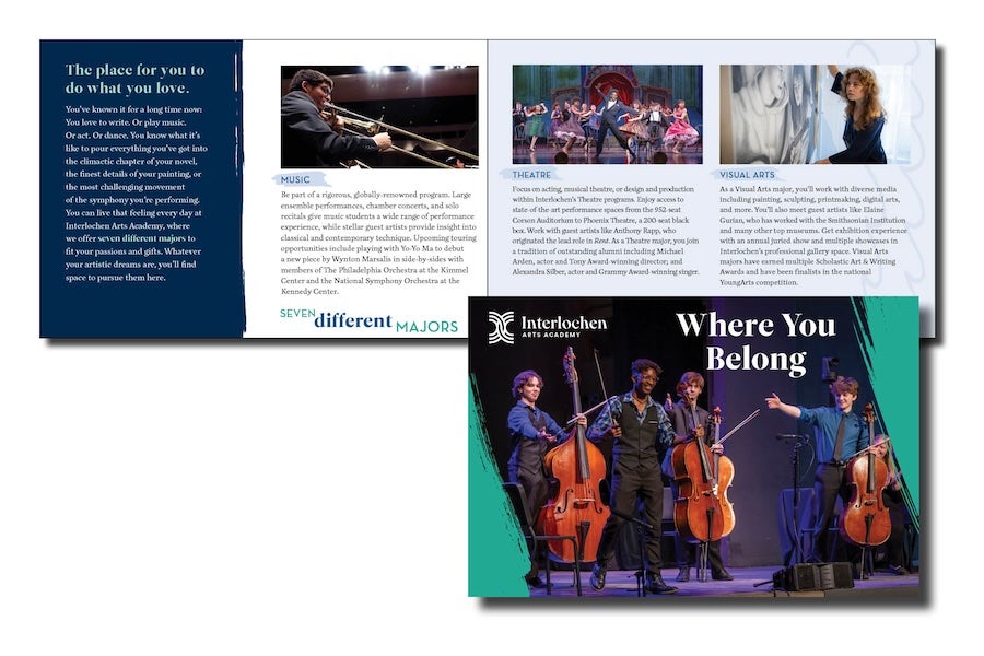 Interlochen Arts Academy Viewbook Image