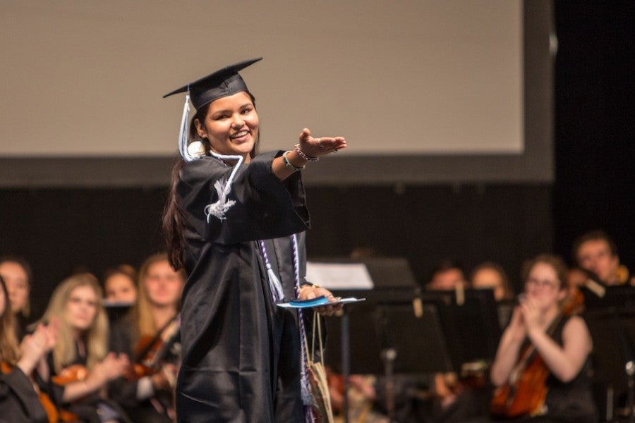 Angelica Bohanan graduates from Interlochen Arts Academy