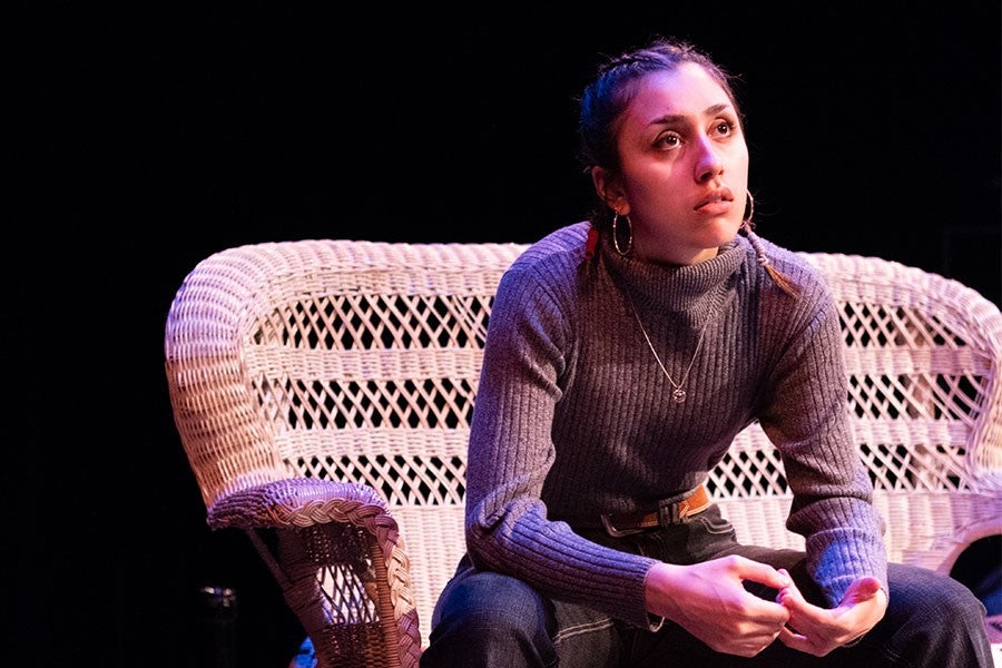 Arezu Tavakoli as “G” in Sanctuary City.