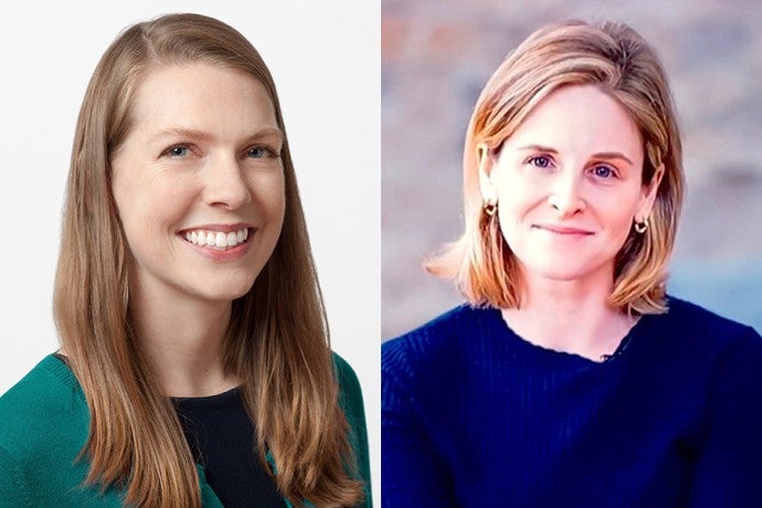 Carrie Ott-Holland and Lauren Braun