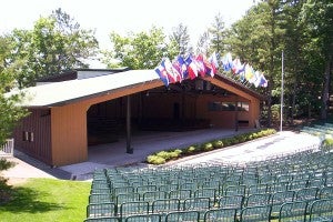 The renovated Interlochen Bowl