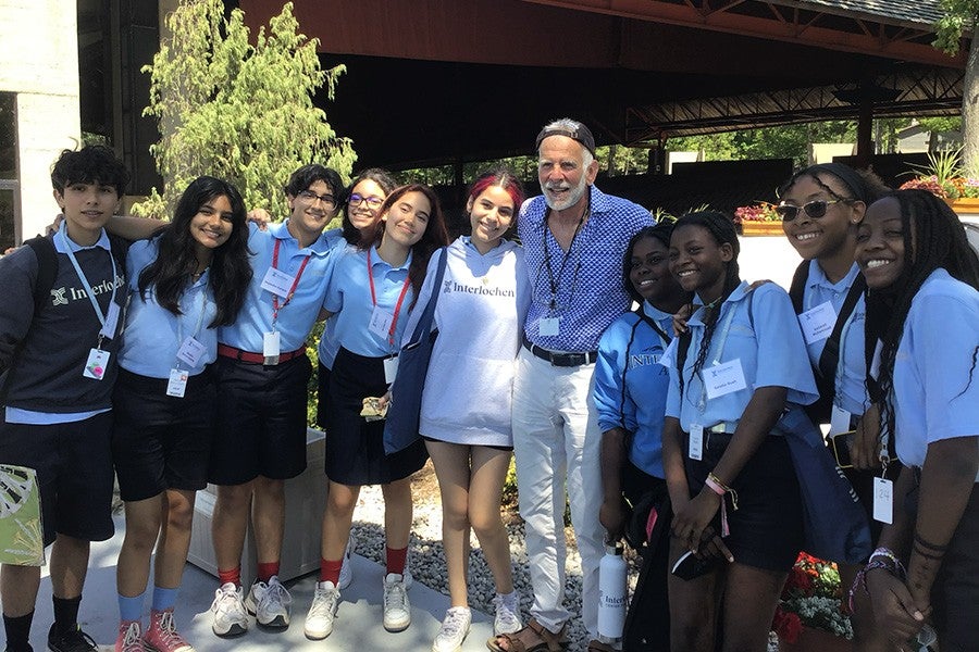 Dan Lewis and 2022 Campers.