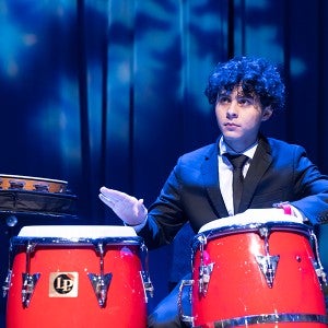 Julian Jimenez-Pardo performs at the 2023 production of Sounds of the Season