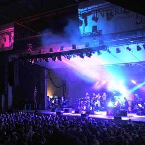 Kresge Auditorium during a summer concert