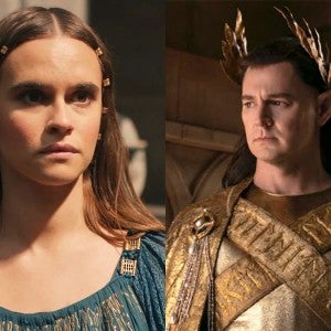 Ema Horvath and Benjamin Walker in Rings of Power