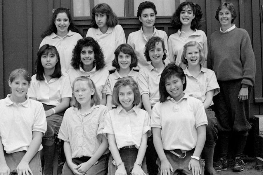 Sarah Ruhl with her intermediate cabin