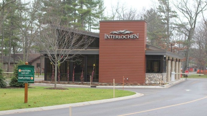 Interlochen's campus safety building